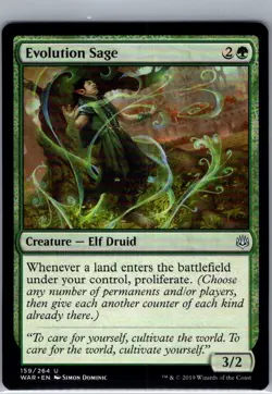 Evolution Sage 159 War of the Spark - Magic The Gathering MTG - NM - Image 1