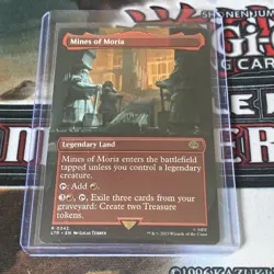 MTG Lord Of The Rings: Tales Of Middle Earth NON Foil Mines Of Moria 0342 - Image 1
