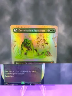 Germination Practicum (Borderless) Foil 296 SOS NM M - Image 1