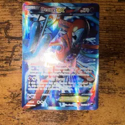 Deoxys EX Pokemon TCG Card Team Plasma Freeze 111/116 FULL ART - Image 2