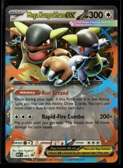 Mega Kangaskhan ex - 025 025 Holo Promo ME: Mega Evolution Promo Pokemon NM/M - Image 1