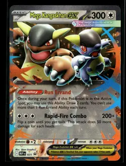 Mega Kangaskhan ex - 025 025 Holo Promo ME: Mega Evolution Promo Pokemon NM/M - Image 1