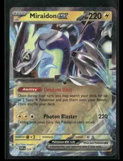 Miraidon ex 028 Holo Promo Scarlet & Violet Promo Pokemon NM/M - Image 1