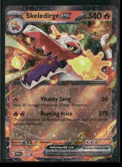 Skeledirge ex 034 Holo Promo Scarlet & Violet Promo Pokemon NM/M - Image 1