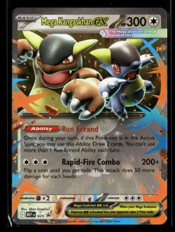 Mega Kangaskhan ex - 025 025 Holo Promo ME: Mega Evolution Promo Pokemon NM/M - Image 1