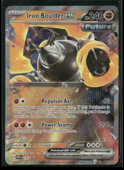 Iron Boulder ex 147 Holo Promo Scarlet & Violet Promo Pokemon NM/M - Image 1
