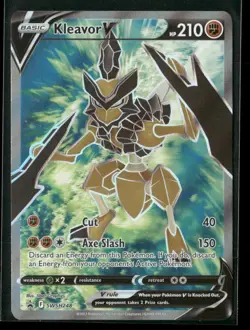 Kleavor V (Full Art) SWSH248 Holo Promo Sword & Shield Promo Pokemon NM/M - Image 1