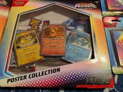Pokemon TCG Prismatic Evolutions: 4 Poster Collection boxes & 2 Tech Sticker - Image 3