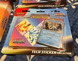 Pokemon TCG Prismatic Evolutions: 4 Poster Collection boxes & 2 Tech Sticker - Image 5