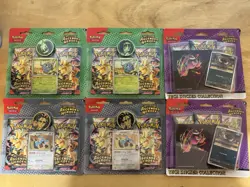 Pokemon Ascended Hero’s 2 Pack And Tech Sticker Lot. - Image 1