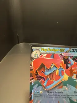 Pokemon ME: Mega Evolution Promo #036 Promo,Holo Mega Feraligatr ex - Image 3