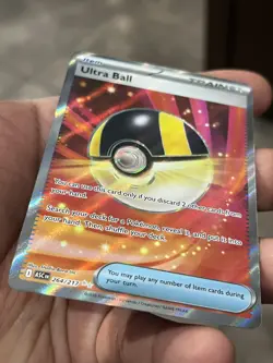 Pokemon TCG Ultra Ball AH 264/217 Full Art Trainer Item Holo English 2026 NM - Image 2