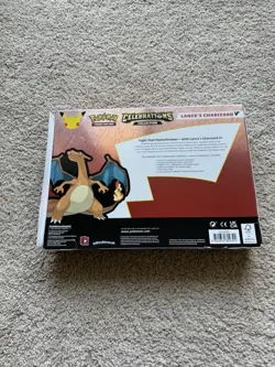 Pokemon TCG Celebrations Collection Lance's Charizard V Box 820650101625 - Image 2