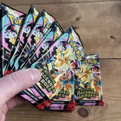 Pokemon Mega Evolution Ascended Heroes - Booster 12 Packs Open - Used - Image 2