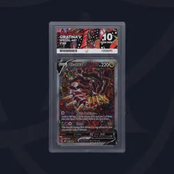 2022 Pokemon SWSH Lost Origin 186/196 Giratina V ACE 10 (all 10s) - Image 1