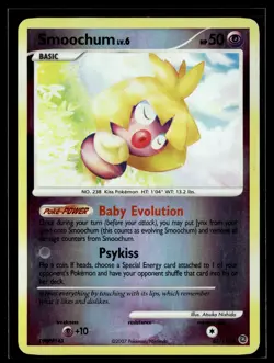 Smoochum 67/132 Secret Wonders Reverse Holo Uncommon Pokemon - Image 1