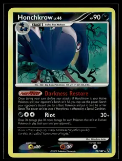 Honchkrow 29/147 Supreme Victors Reverse Holo Rare Pokemon - Image 1