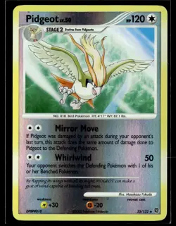 Pidgeot 35/132 Secret Wonders Reverse Holo Rare Pokemon - Image 1