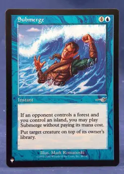 Submerge - MTG - The List - NM Excellent - Image 1