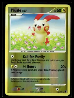 Plusle 28/100 Majestic Dawn Reverse Holo Rare Pokemon - Image 1