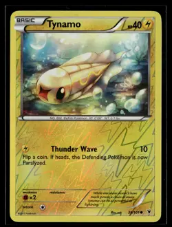 Tynamo 38/101 Noble Victories Reverse Holo Common Pokemon - Image 1