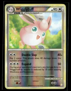 Wigglytuff 56/123 HeartGold & SoulSilver Reverse Holo Uncommon Pokemon - Image 1