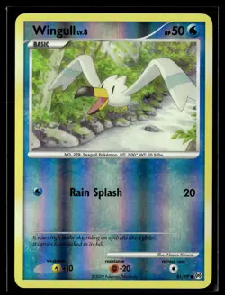 Wingull 81/99 Arceus Reverse Holo Common Pokemon - Image 1