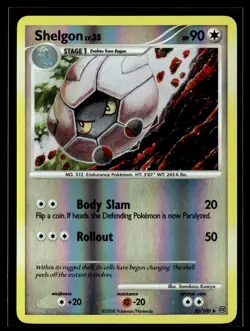 Shelgon 50/100 Stormfront Reverse Holo Uncommon Pokemon - Image 1