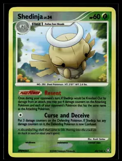 Shedinja 40/146 Legends Awakened Reverse Holo Rare Pokemon - Image 1