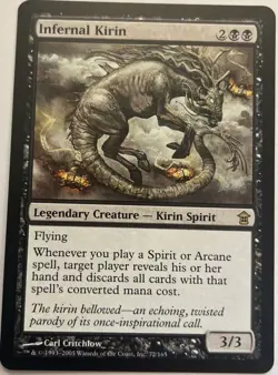 Magic The Gathering Saviors of Kamigawa Infernal Kirin #72/165 MTG TCG CCG✅NM - Image 1