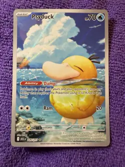 Pokemon TCG Psyduck 226/217 Illustration Rare Nm/Mint Grader!! - Image 1