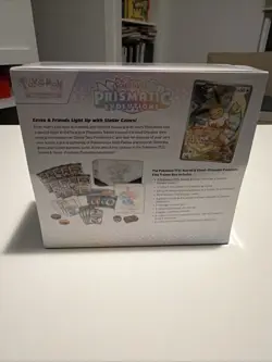 Pokemon Prismatic Evolutions ETB Eevee English Factory Sealed (Slight Damage) - Image 2