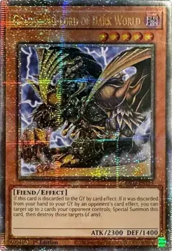 Goldd, Wu-Lord of Dark World - RA03-EN159 - Quarter Century Secret Rare - 1st Ed - Image 1