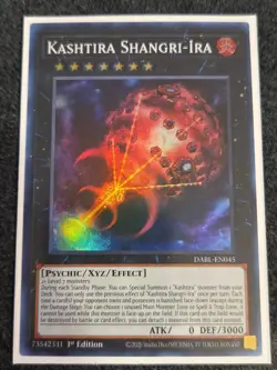1x (NM) Kashtira Shangri-Ira - DABL-EN045 - Super Rare - 1st Edition YuGiOh - Image 1
