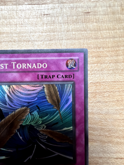 Dust Tornado Yugioh PSV-011 1st Edition Holo Super Rare - Near Mint - Image 3