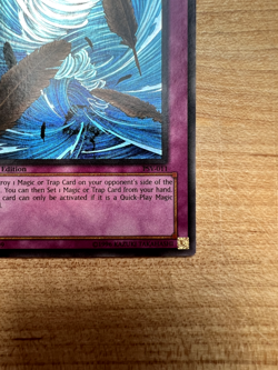 Dust Tornado Yugioh PSV-011 1st Edition Holo Super Rare - Near Mint - Image 4