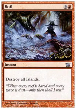 Boil - Light Play MTG 8th Edition - Image 1