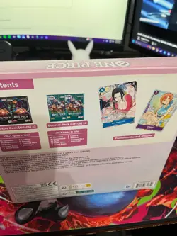 One Piece Card Game Illustration Box Vol. 1 - Boa Hancock and O-Nami BRAND NEW! - Image 4