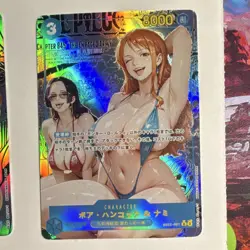 Nico Robin and Nami Anime Waifu Card - Image 3
