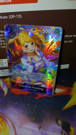 Charlotte Pudding PRB02 010 Alternate Art Premium Booster The Best Vol. 2 Foil. - Image 1