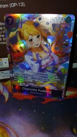 Charlotte Pudding PRB02 010 Alternate Art Premium Booster The Best Vol. 2 Foil. - Image 3