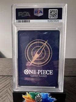 2025 One Piece OP13 En #058 Monkey D. Luffy Treasure Rare PSA 10 GEM MINT - Image 2