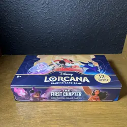 Disney Lorcana The First Chapter Booster Box *Sealed* *Mint* *In-Hand* 4050368981905 - Image 1