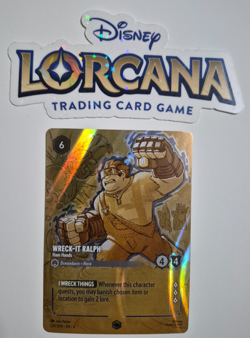Disney Lorcana Azurite Sea Enchanted Wreck It Ralph Ham Hands English Rare NM - Image 1