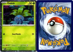 Oddish (Cosmos Holo) 001/094 Holo Miscellaneous Cards & Products Pokemon NM - Image 3