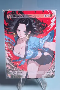 Boa Hancock, Waifu the Gathering, One Piece Anime Waifu Female Trading Card - Image 1
