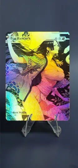 Boa Hancock, Waifu the Gathering, Custom Anime One Piece Trading Card - Image 3