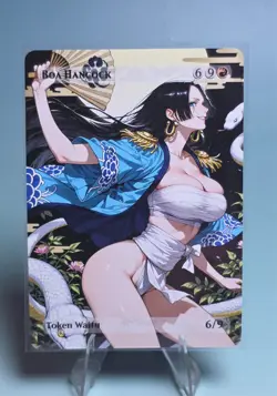 Boa Hancock, Waifu the Gathering, One Piece Anime Waifu Female Trading Card - Image 1