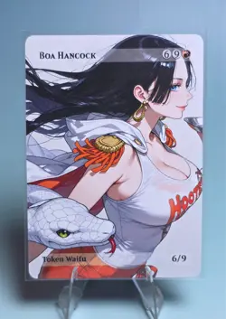 Boa Hancock, Waifu the Gathering, One Piece Anime Waifu Female Trading Card - Image 1