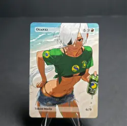 Quanxi Brazil, Waifu the Gathering, Chainsaw Man Anime Waifu Female Trading Card - Image 1